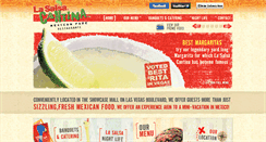Desktop Screenshot of lasalsacantinalv.com
